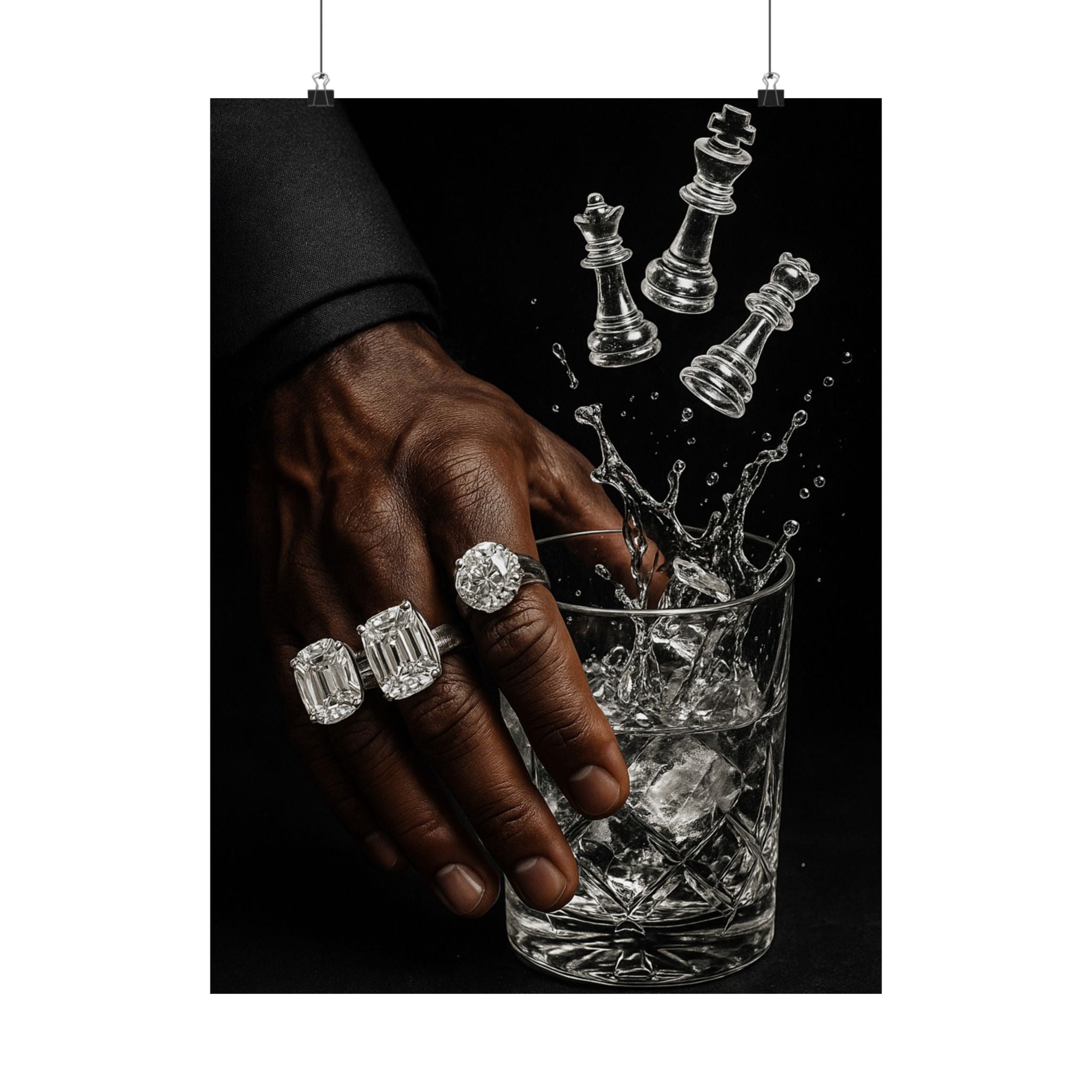 Crown Move — The Final Pour Art Print