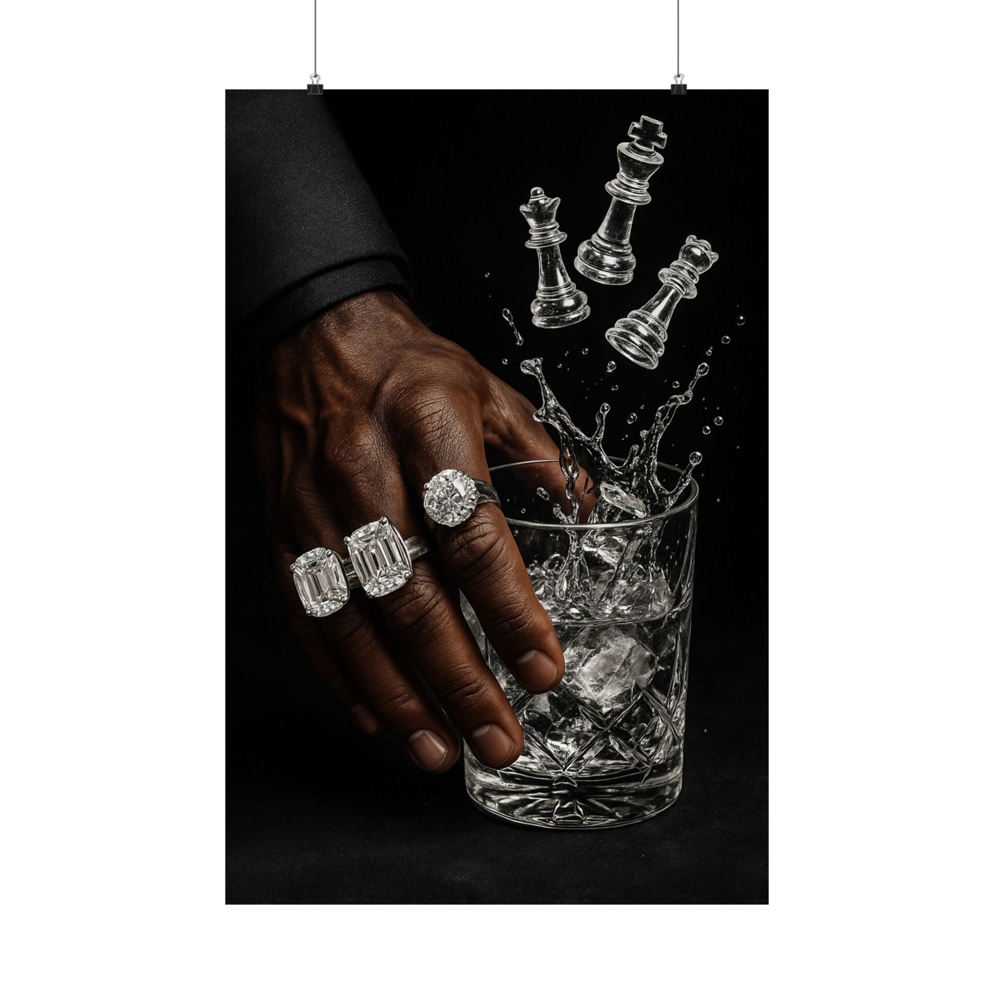 Crown Move — The Final Pour Art Print